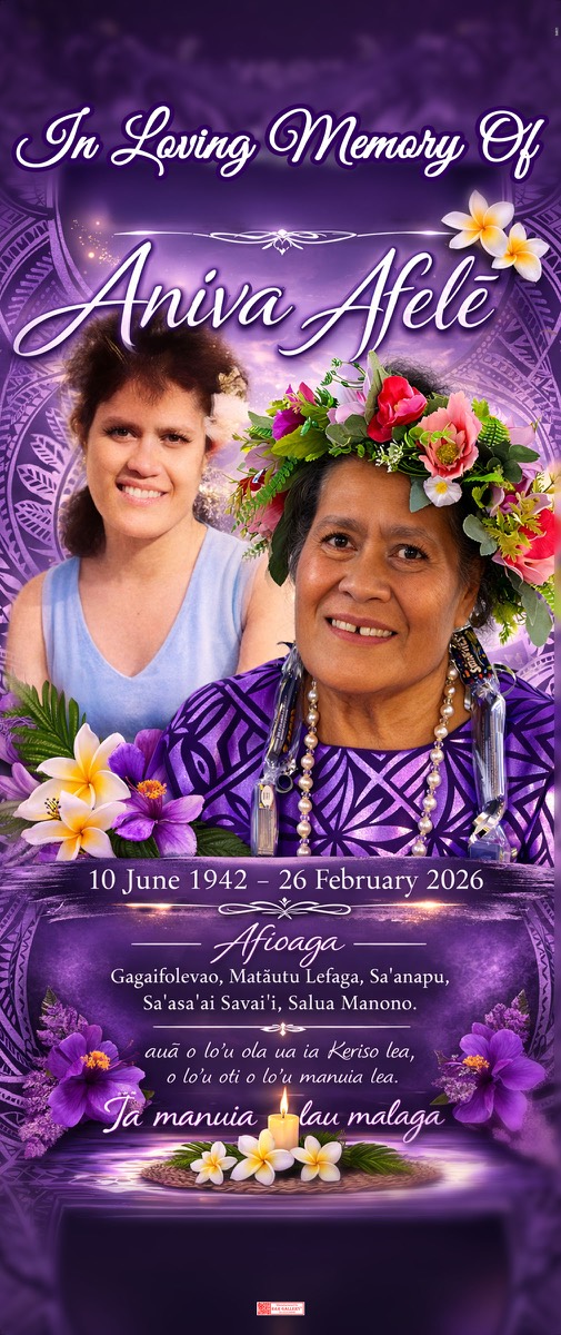 Roll Up Banner design example – Memorial