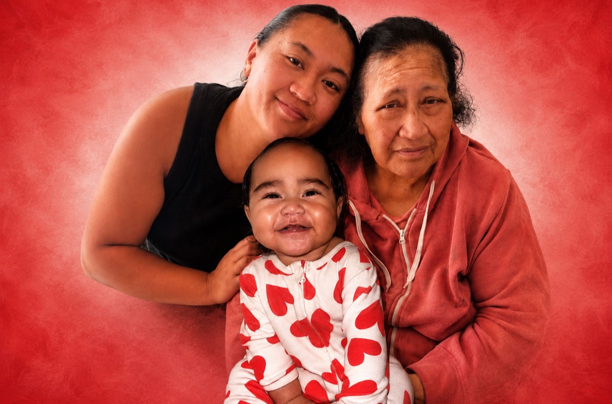 Canvas design example – Family Portrait