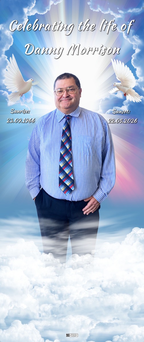 Roll Up Banner design example – Memorial