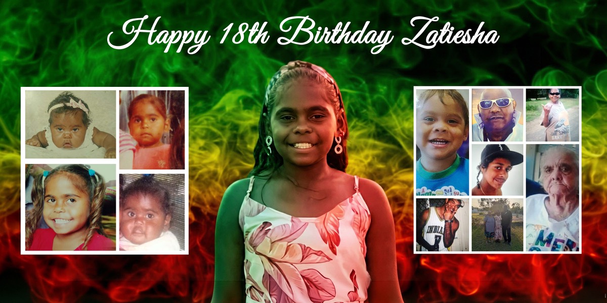 Wall Hanging Banners design example – 18th Birthday