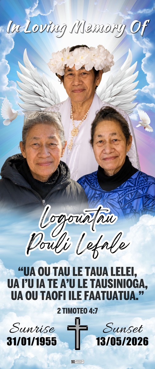 Roll Up Banner design example – Memorial