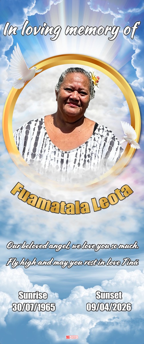 Roll Up Banner design example – Memorial