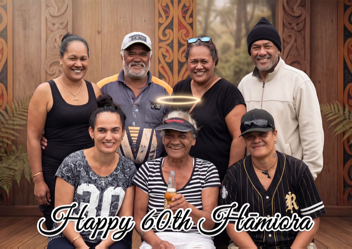 Canvas design example – Birthday