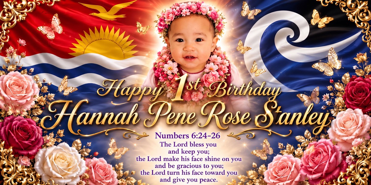 Wall Hanging Banners design example – Birthday
