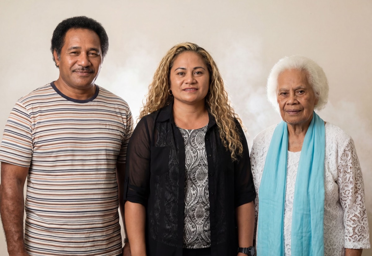 Canvas design example – Family Portrait