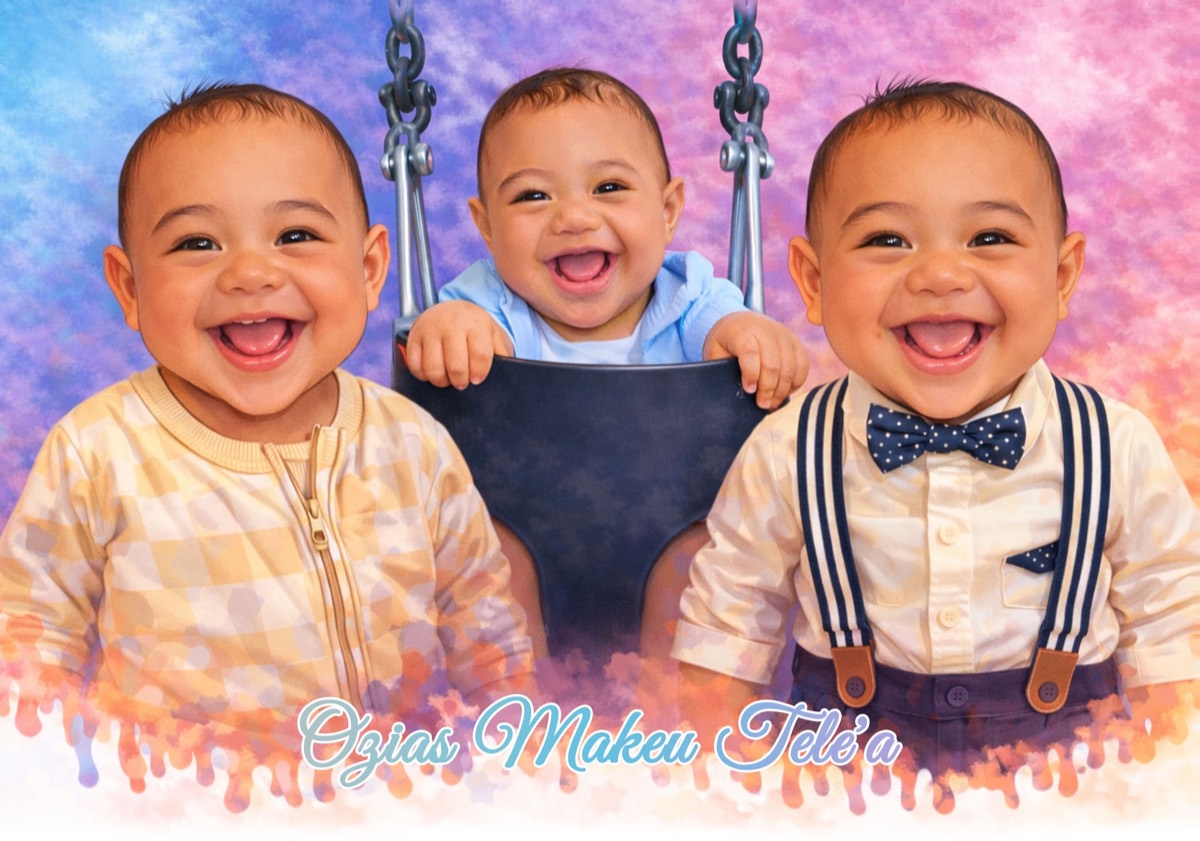 Canvas design example – Baby / Kids