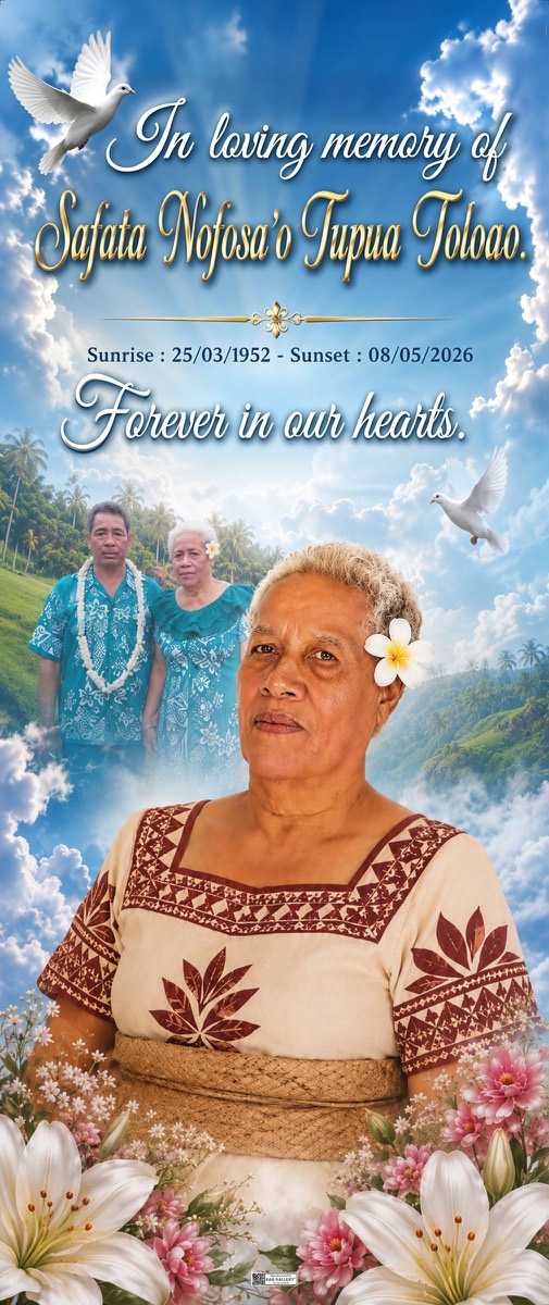 Roll Up Banner design example – Memorial