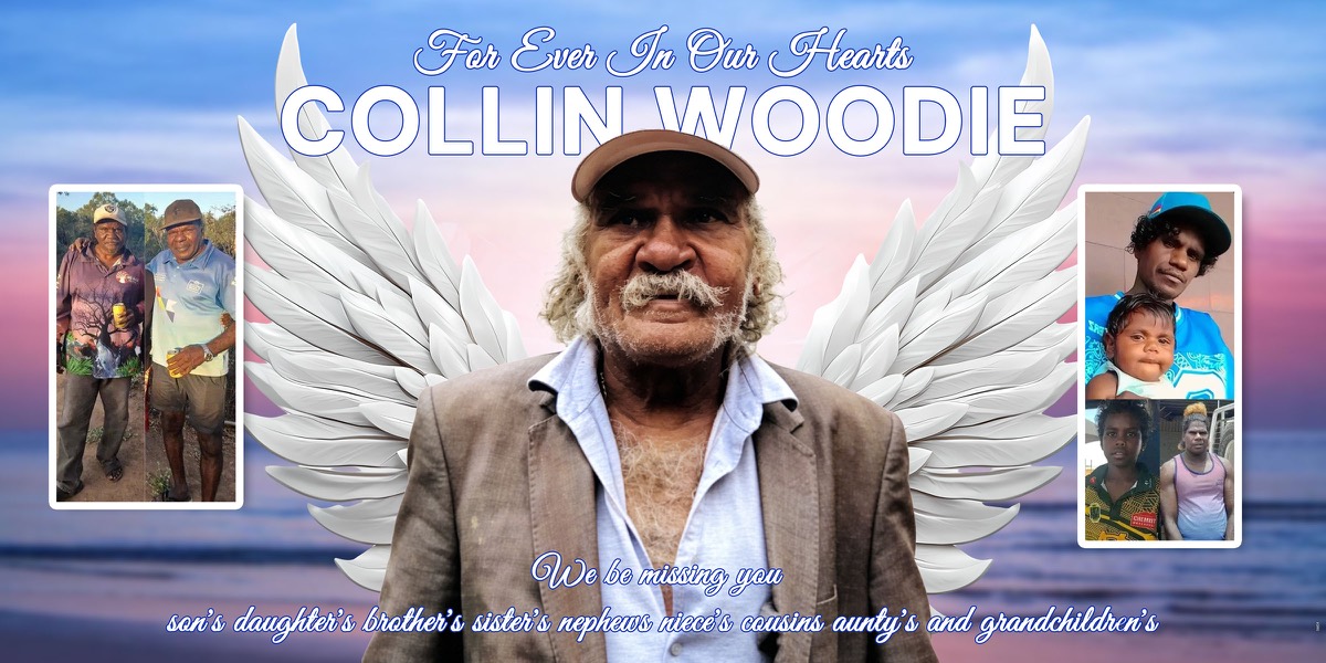 Wall Hanging Banners design example – Memorial