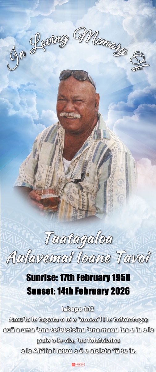 Roll Up Banner design example – Memorial