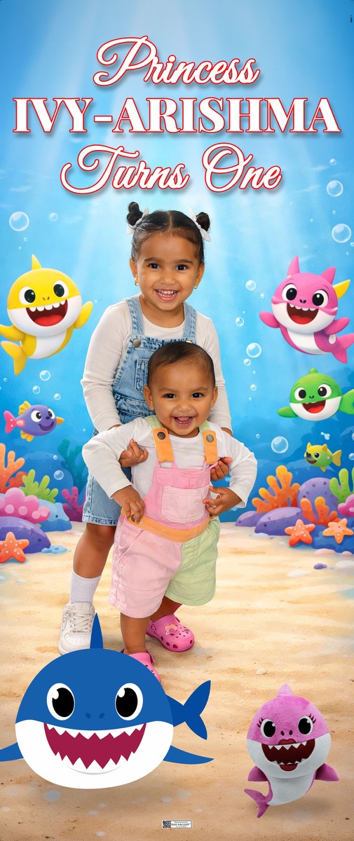 Roll Up Banner design example – Baby / Kids
