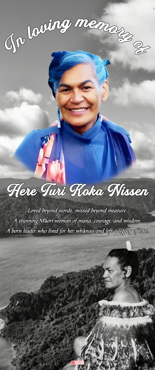 Roll Up Banner design example – Memorial