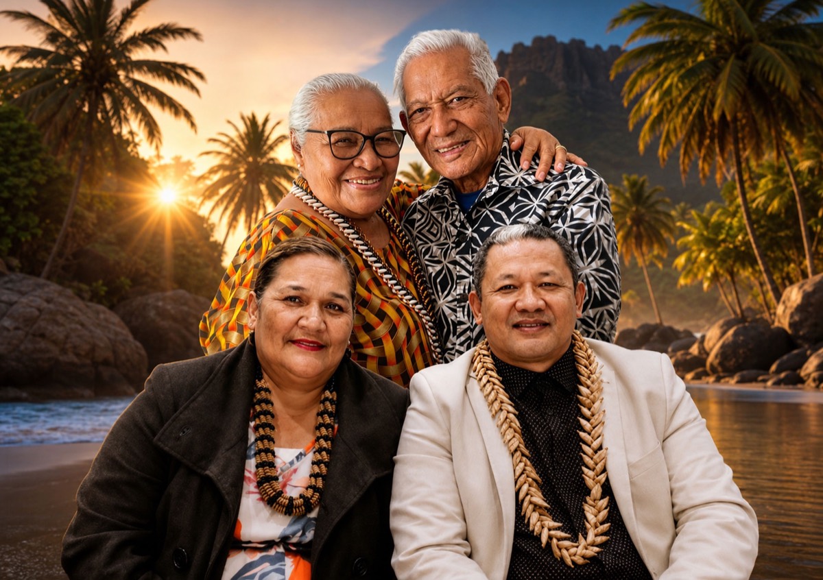 Canvas design example – Family Portrait