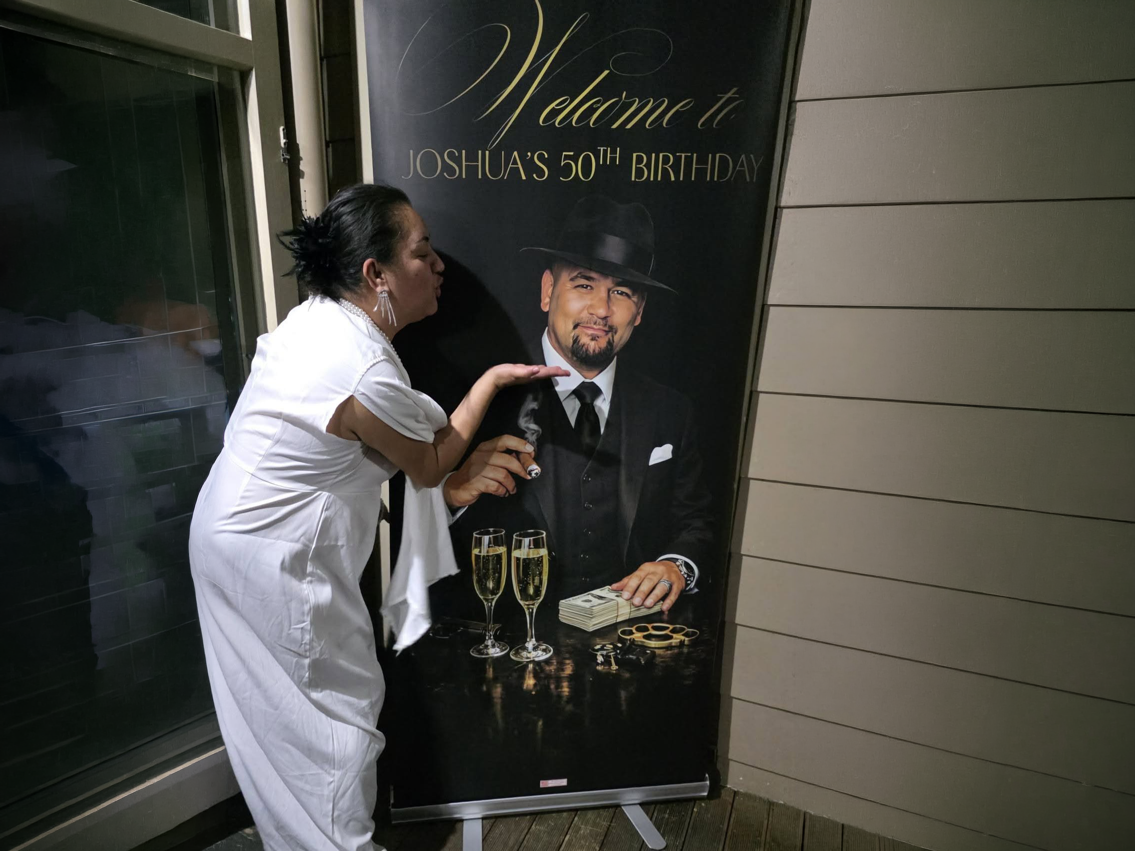 Roll-Up Banner shared with this customer recommendation